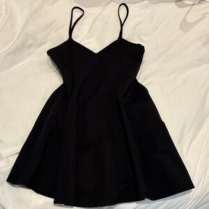 Black Spaghetti Strap Dress